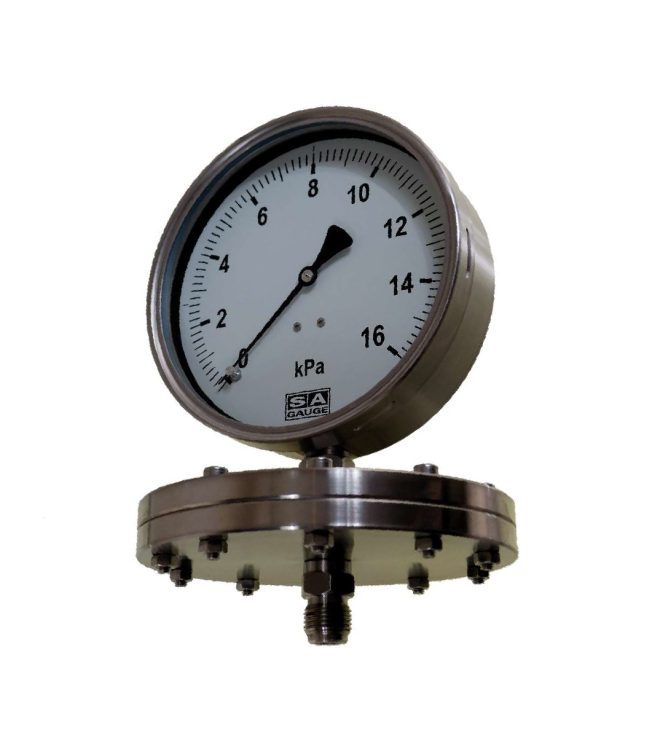 PRESSURE GAUGE - DIAPHRAGM OPERATED